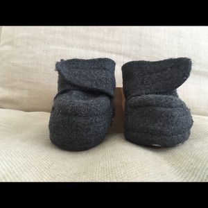 Disani boiled wool booties